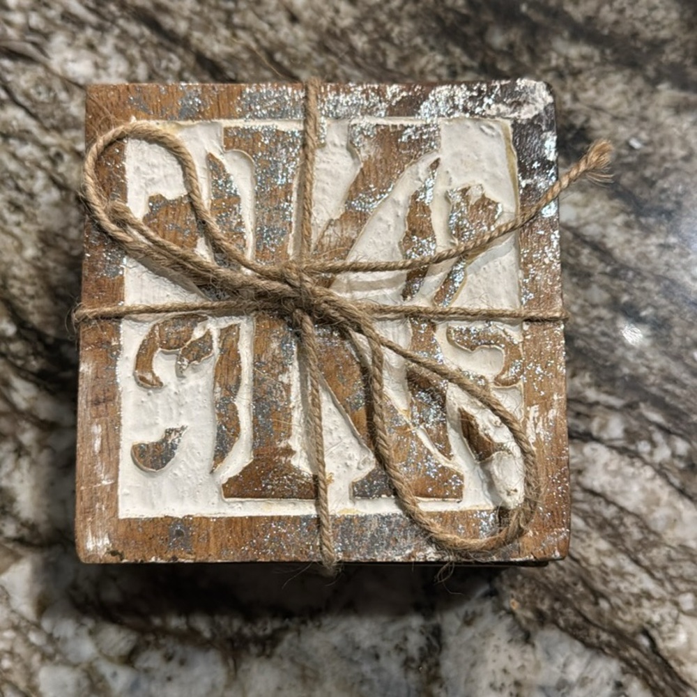 Wooden K Coasters